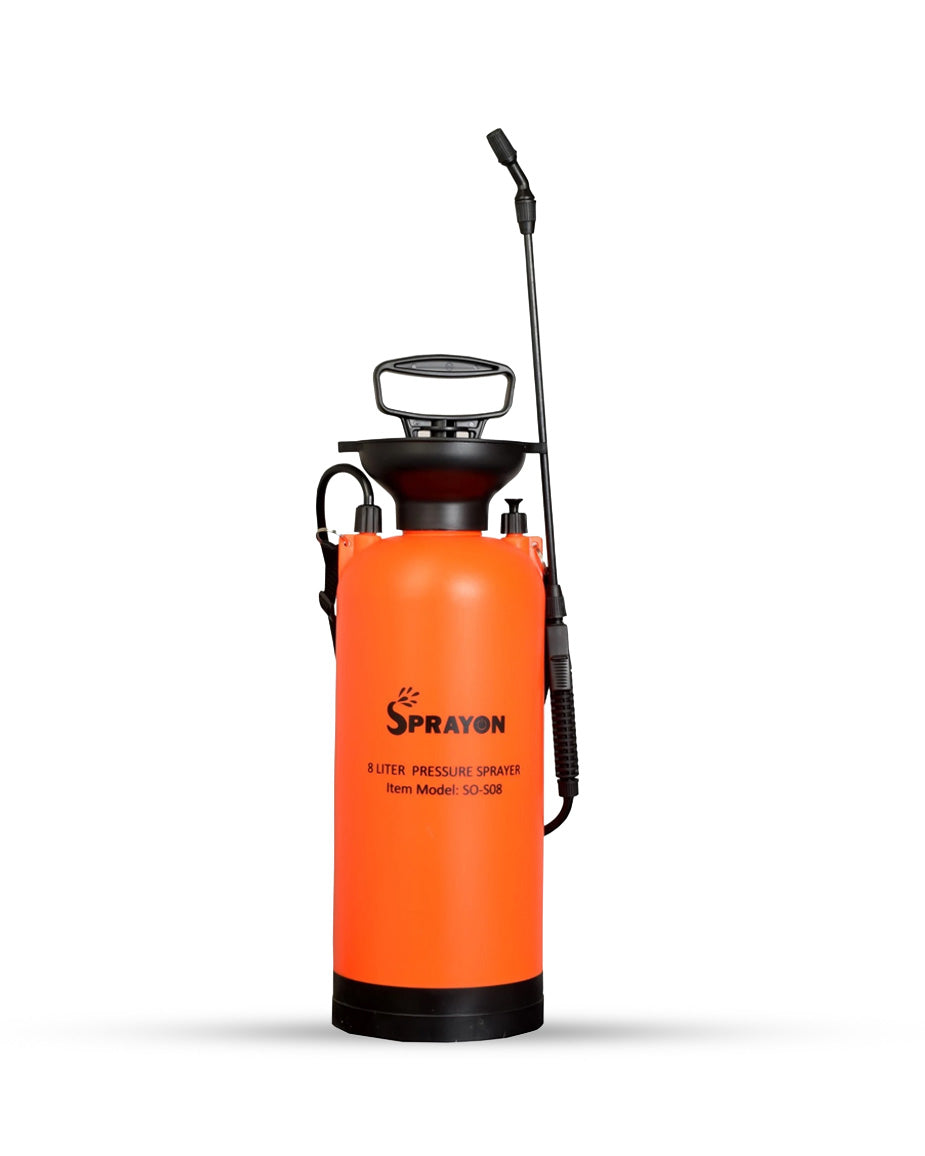 SPRAYON 8-Litre Air Pressure Sprayer | Pump Action Garden & Yard Spray Bottle (SO-S08)