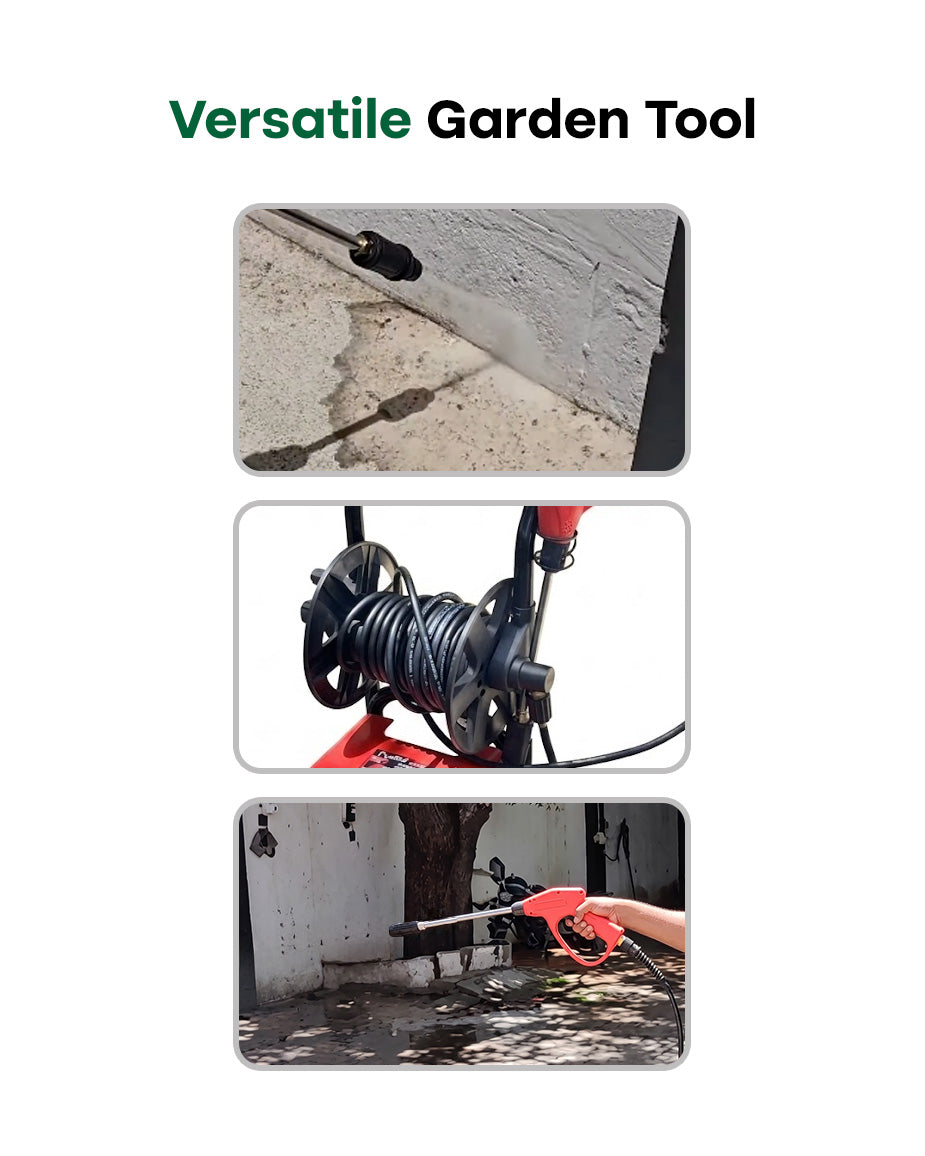TUQO 2200W Commercial Brushless High Pressure Washer | 170 Bar Electric Jet Washer (HW2070)