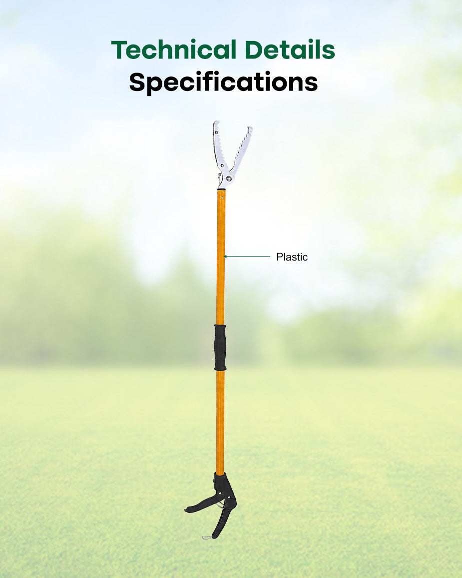 Falcon Premium Snake Catcher Stick FPSC-66 | 6 Feet (1830mm) Professional Extra-Long Reptile Grabber