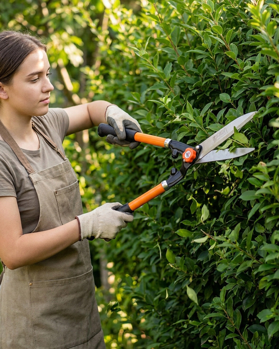 Falcon Premium Hedge Shear FHS-777 | 570mm Steel Handle Garden Bush Trimmer