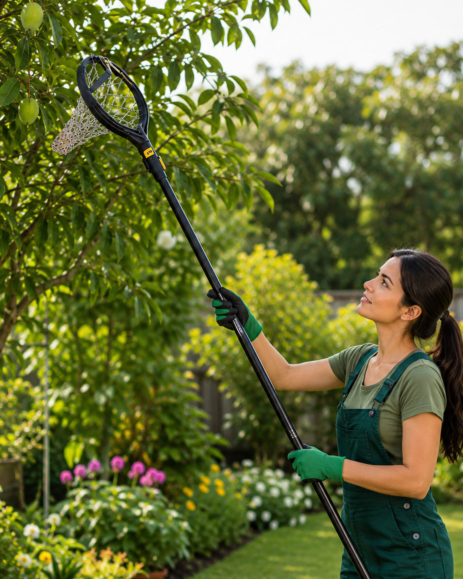 Falcon Mango Harvester FMH-2205 | Telescopic Long Handle Fruit Picker with Collection Bag
