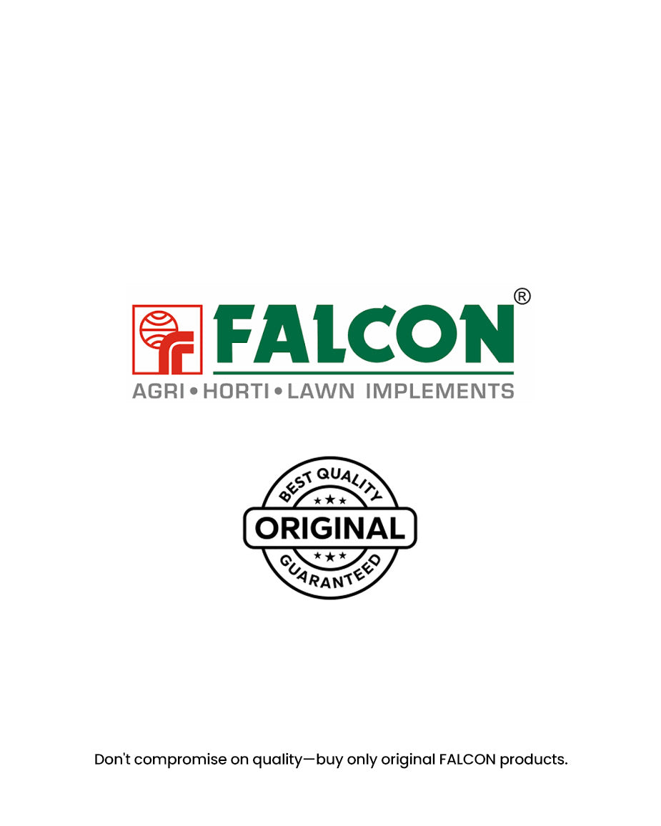 FALCON Electric Ride-On Lawn Mower 48 VRD | High-Capacity Battery Zero-Emission Lawn Tractor