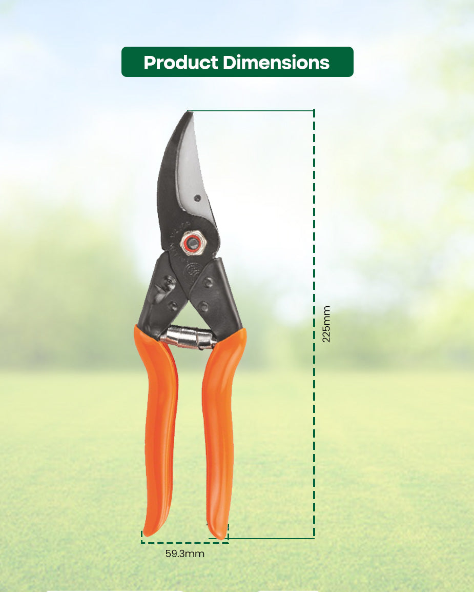 Falcon Major Pruning Secateurs | 225mm Bypass Garden Pruner