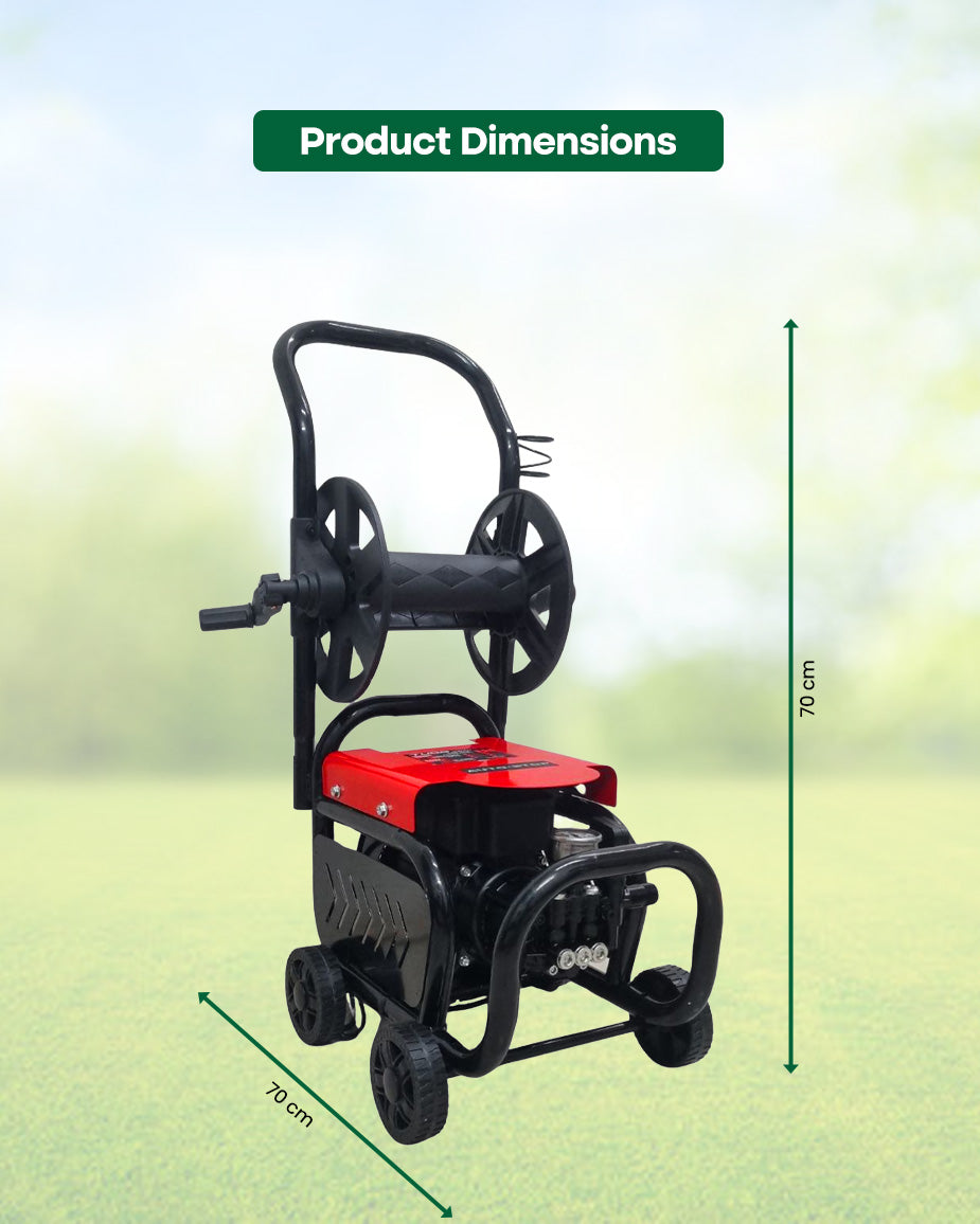TUQO 2200W Commercial Brushless High Pressure Washer | 170 Bar Electric Jet Washer (HW2070)