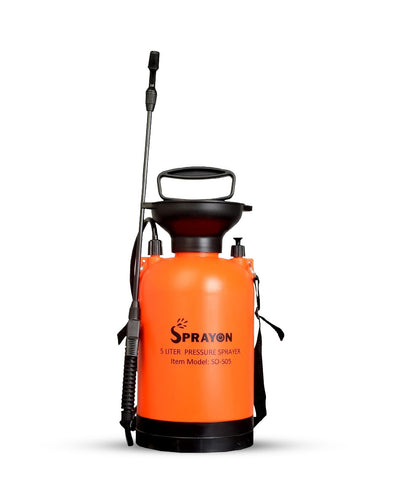 SPRAYON 5-Litre Air Pressure Sprayer | Pump Action Garden & Yard Spray Bottle (SO-S05)