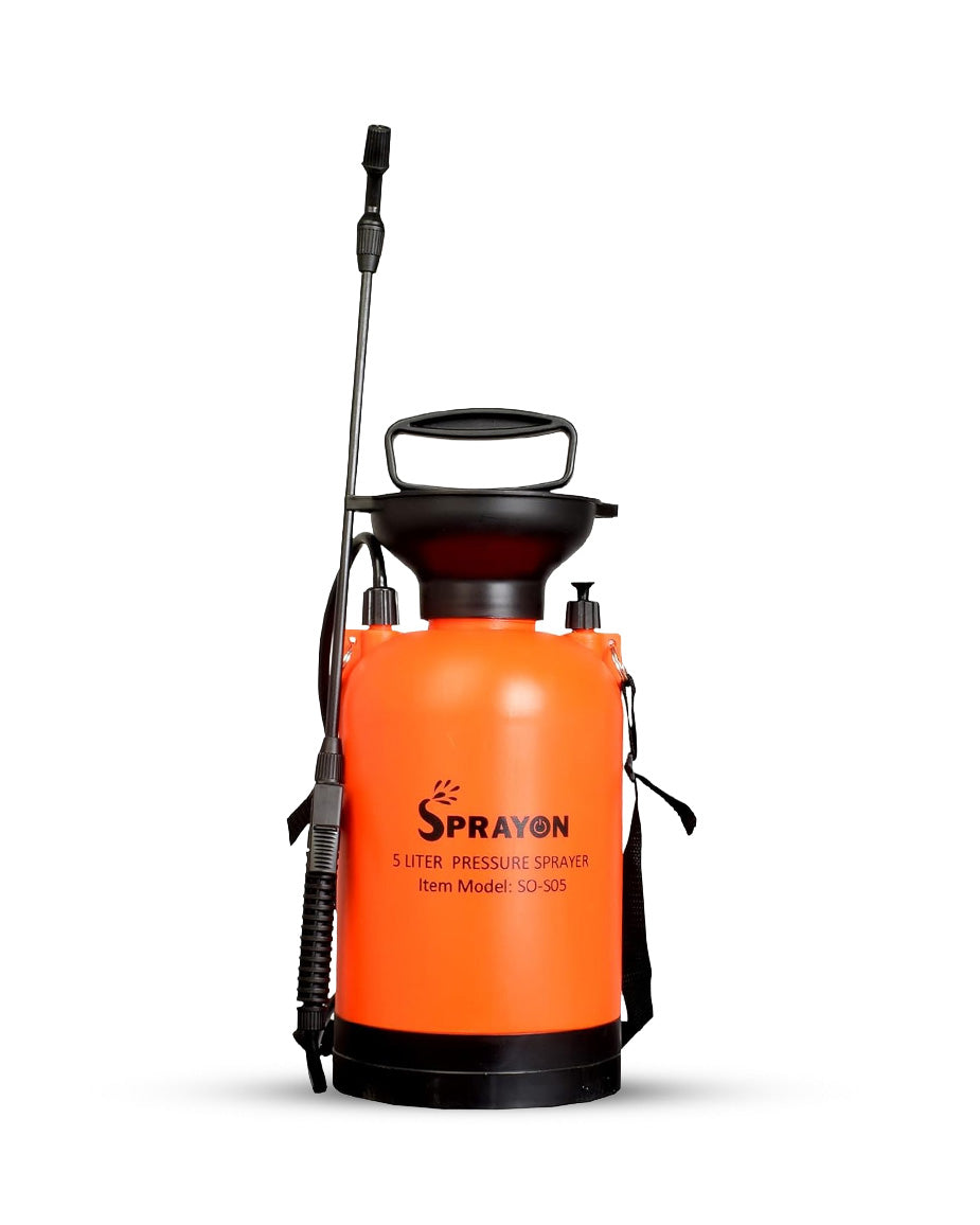 SPRAYON 5-Litre Air Pressure Sprayer | Pump Action Garden & Yard Spray Bottle (SO-S05)