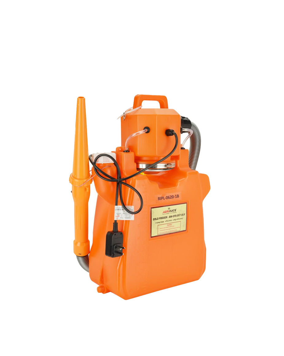 AGRIMATE 2200W Electric ULV Cold Fogger with 20L Tank | High-Capacity Backpack Sanitation & Mosquito Fogging Machine (AM CFS 207 ULV)