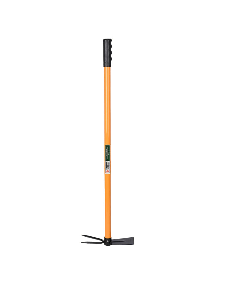 Falcon Premium Garden Hoe FGWH-100 | 760mm Tubular Steel Handle Digging & Weeding Tool