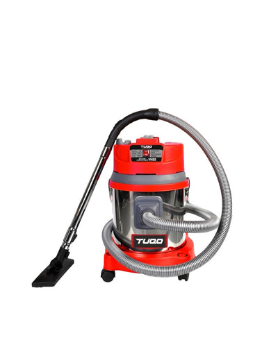 TUQO 1600W 3-in-1 Wet & Dry Vacuum Cleaner with Blower | 25L Stainless Steel Tank Pro-Grade Heavy-Duty Cleaner (VK02)