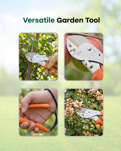 Falcon Pruning Secateur Economy-M2 | 12mm Anvil Garden Pruner