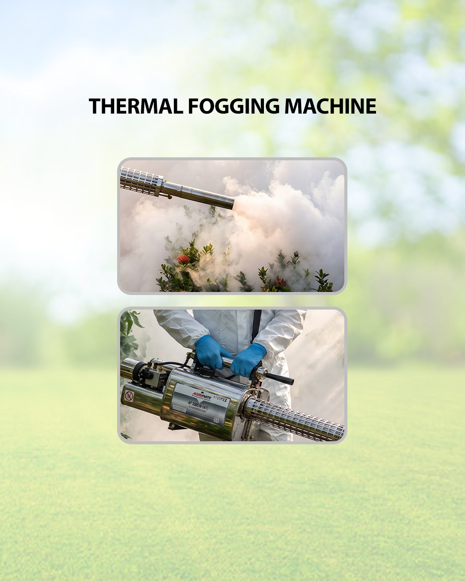 AGRIMATE Thermal Fogging Machine AF 2000 N [NT] | Heavy-Duty Mosquito & Pest Control Pulse-Jet Fogger