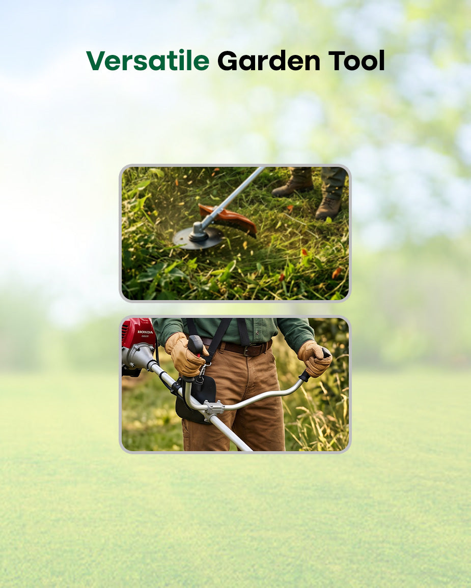 HONDA 35.8cc 4-Stroke Petrol Brush Cutter | 1.3 HP Commercial Straight-Shaft Grass & Weed Trimmer (UMK 435TU2)