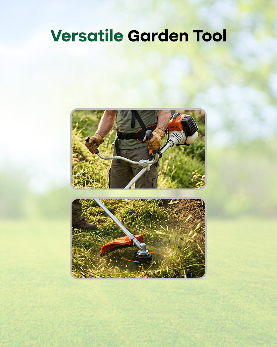 STIHL 30.8cc 2-Stroke Petrol Brush Cutter | 1.8 HP Commercial Straight-Shaft Weed & Scrub Trimmer (FS 120)