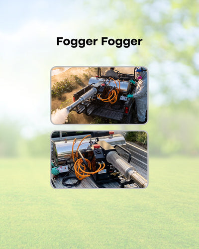Foggers India Fogger XL 200 2-in-1 Thermal Fogging Machine | Dual-Tank Water & Diesel Mosquito Fogger