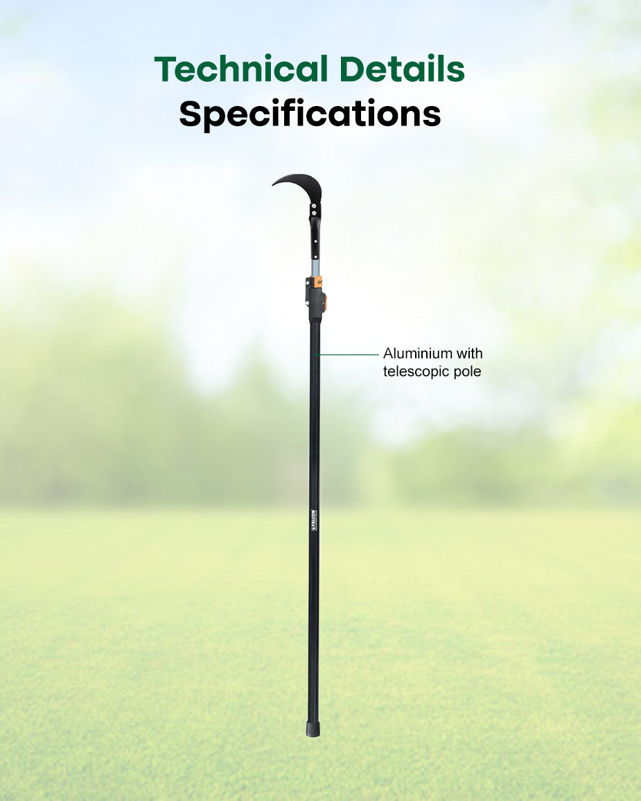 Falcon Premium Areca Nut Harvester FPAH-2207 | Telescopic Long Handle High-Reach Palm Cutter