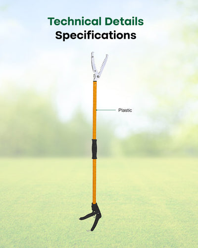 Falcon Premium Snake Catcher Stick FPSC-66 | 6 Feet (1830mm) Professional Extra-Long Reptile Grabber