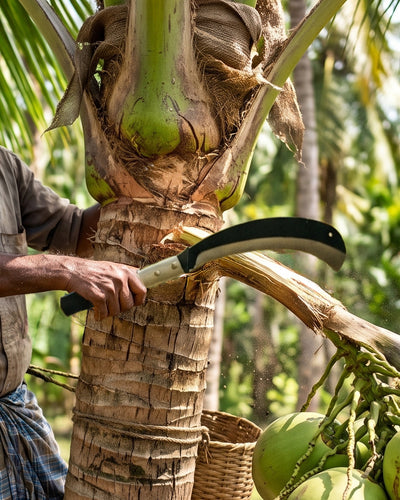 Falcon Coconut Pruner FCP-704 | Heavy-Duty Curved Palm & Crop Cutter