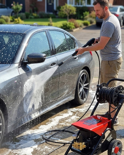 TUQO 2500W Ultra Commercial Brushless High Pressure Washer | 190 Bar Industrial Jet Washer (HW2080)
