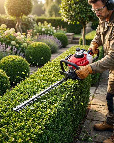 FALCON 22.5cc Petrol Hedge Trimmer | 26-Inch Dual-Action Blade Gas Pruner (FPHT-23D)