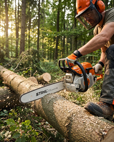STIHL MS 250 45.4cc Petrol Chainsaw | Heavy-Duty Wood Cutting & Tree Felling Saw