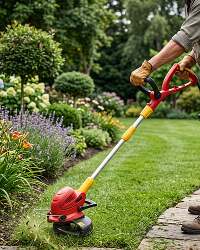 Falcon 600W Electric Grass Trimmer & Lawn Edger | Lightweight Corded Garden Trimmer (FEGT-139+)