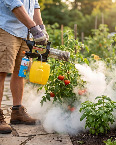 LOC HOT SHOT Portable Mini Thermal Gas Fogger | 2L Liquid Tank Butane Operated Mosquito & Pest Control Machine