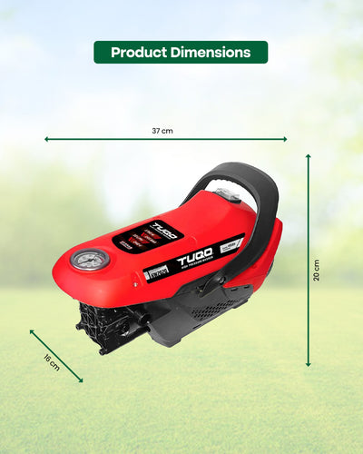 TUQO 1750W Brushless High Pressure Washer | 145 Bar Electric Jet Car & Bike Cleaning Machine (HW2020)