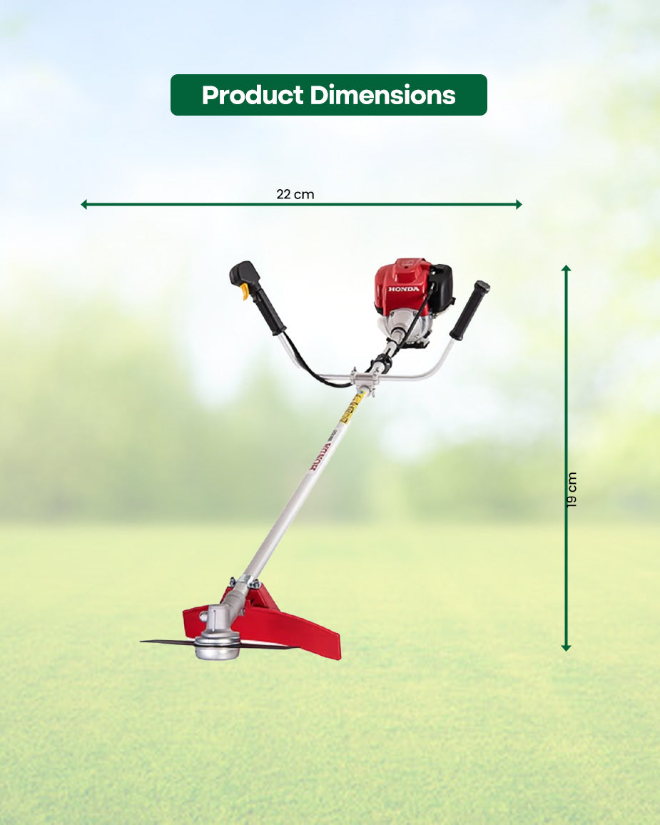 HONDA 35.8cc 4-Stroke Petrol Brush Cutter | 1.3 HP Commercial Straight-Shaft Grass & Weed Trimmer (UMK 435TU2)