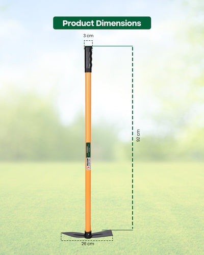 Falcon Premium Garden Hoe FGWH-200 | Heavy-Duty Double-Headed Digging & Cultivation Tool