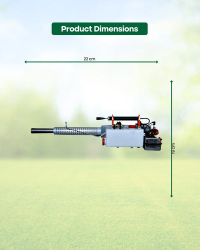 SS FOG 180 2-in-1 Thermal Fogging Machine | Dual-Tank Self-Start Petrol & Water/Diesel Mosquito Fogger