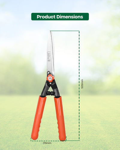 Falcon Premium Hedge Shear FHS-999(P) | 535mm Lightweight Garden Bush Trimmer