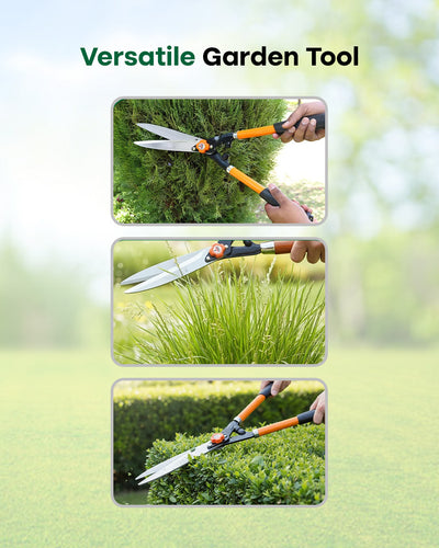 Falcon Premium Hedge Shear FHS-777 | 570mm Steel Handle Garden Bush Trimmer