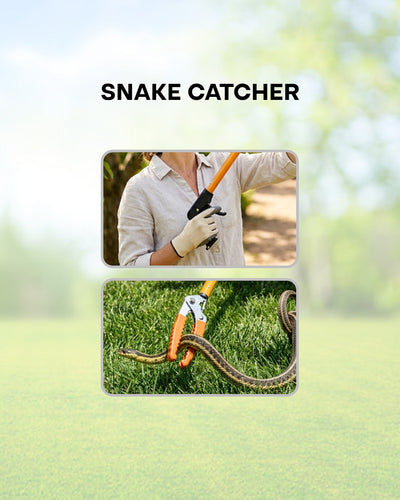 Falcon Premium Snake Catcher Stick FPSC-44 | 4 Feet (1220mm) Safe Humane Reptile Grabber