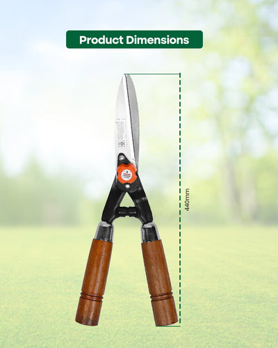 Falcon Premium Hedge Shear FHS-666 | 420mm Classic Garden Bush Clipper